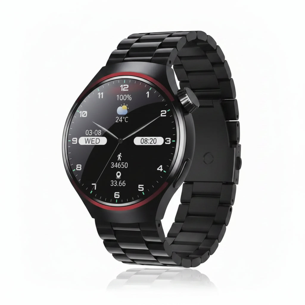 WISME WS-X2 Smart Watch with three interchangeable straps