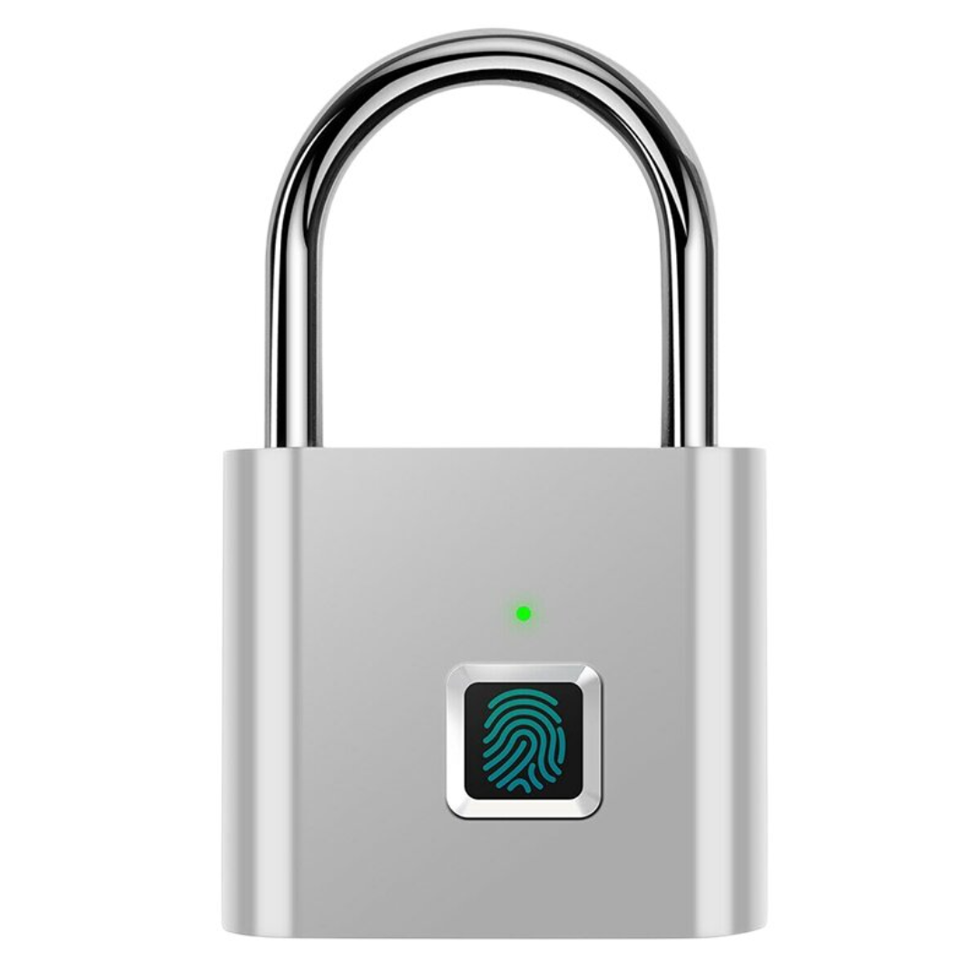 Biometric fingerprint padlock for keyless security