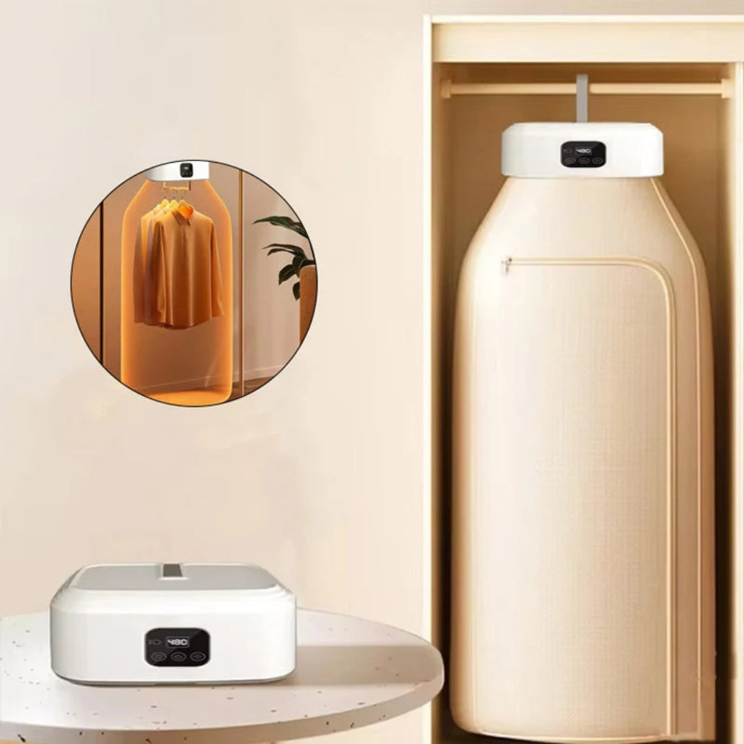 Compact portable laundry dryer