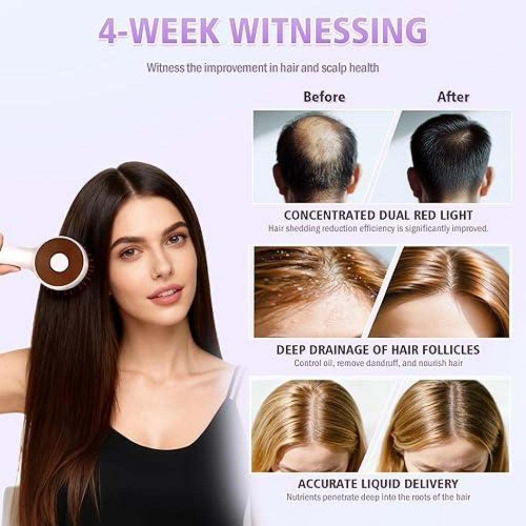 Electric head massager for scalp care and relaxation