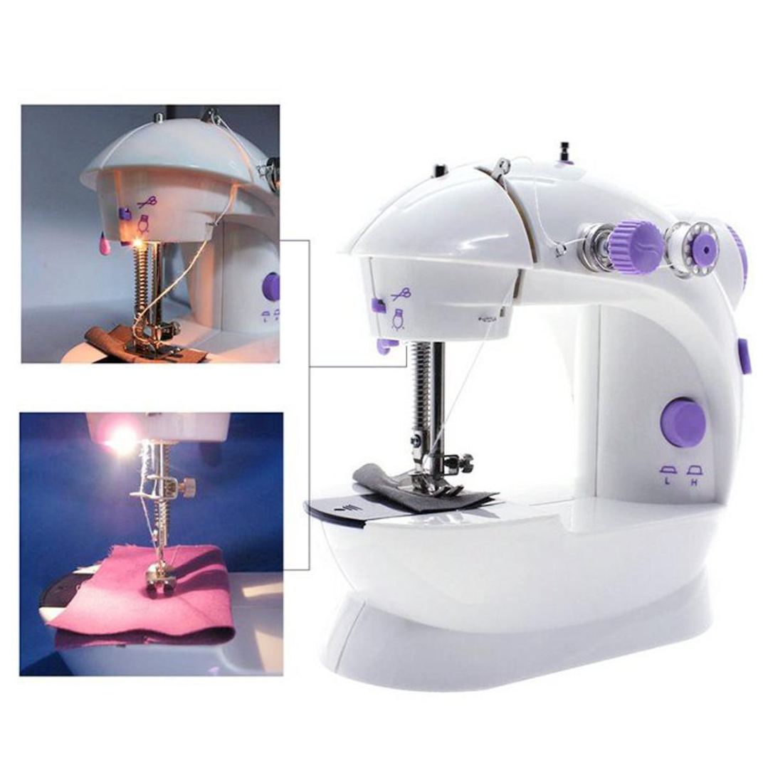 Portable compact sewing machine
