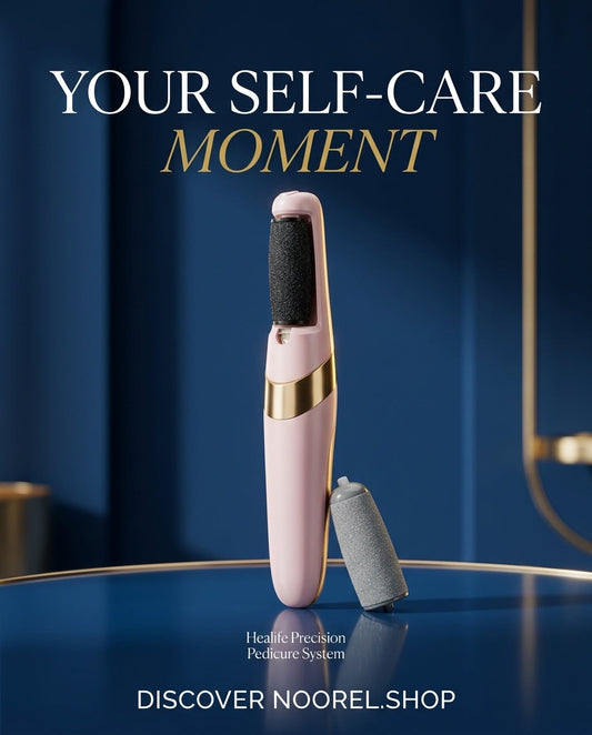 Rechargeable electric foot grinder for personal foot care