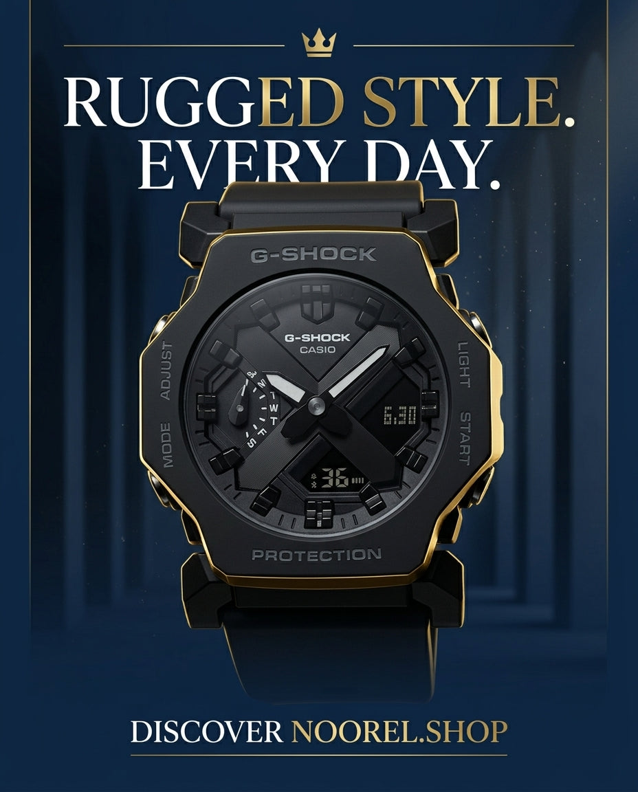 Rugged analog-digital watch for everyday wear in the UAE