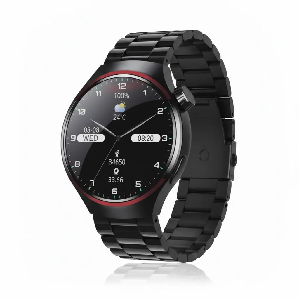 WISME WS-X2 Smart Watch with Bluetooth calling and interchangeable straps