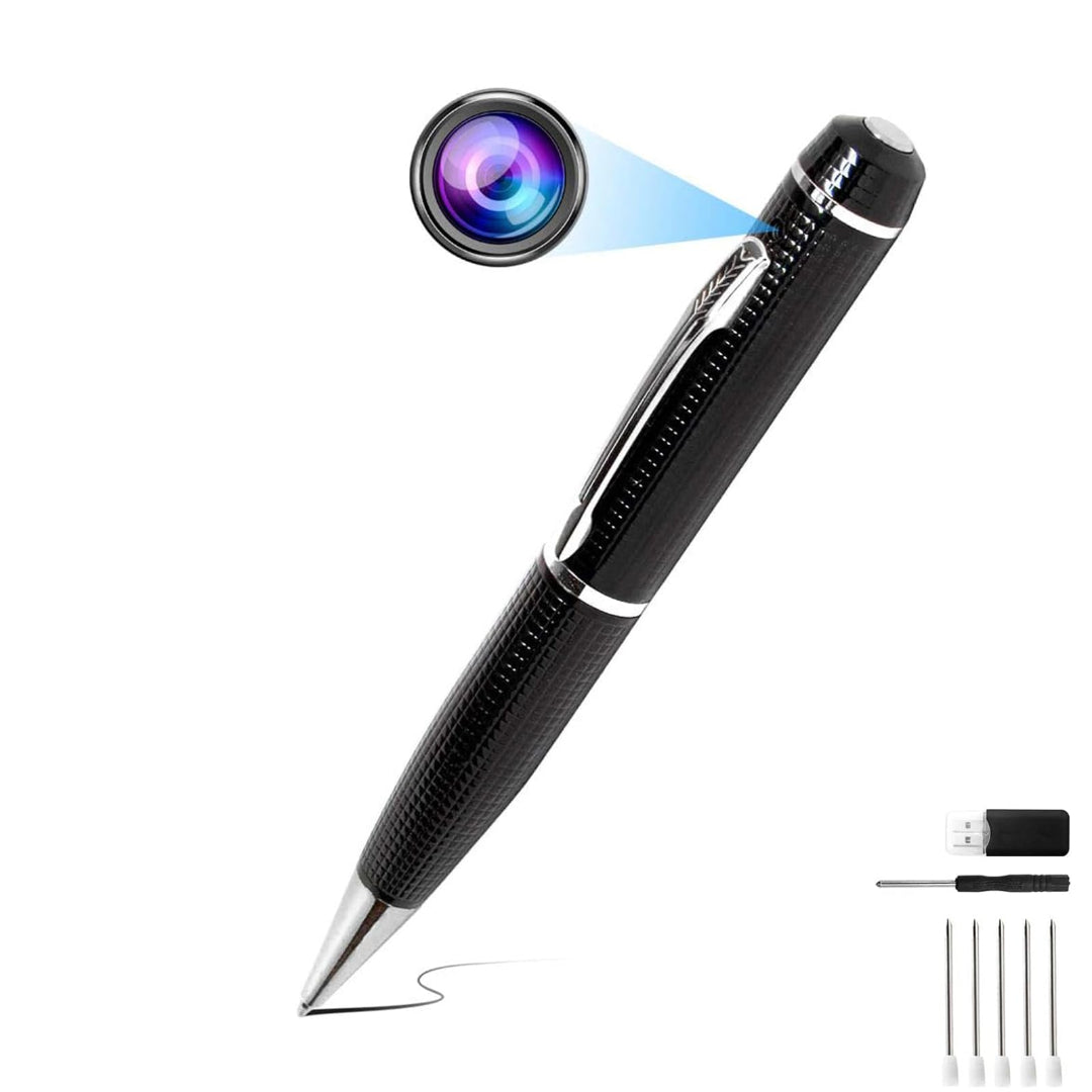 Mini camera pen with 1080P HD video recording and USB connectivity