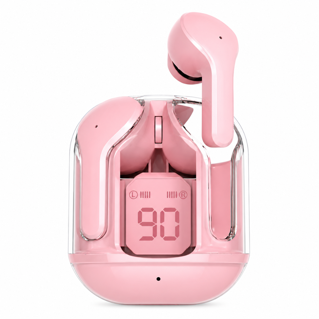 T12 Max wireless earbuds with Bluetooth 5.3 and charging case