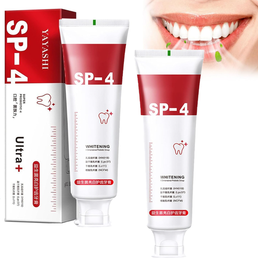 SP-4 probiotic teeth whitening toothpaste for daily stain care