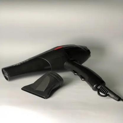 Professional hair dryer with quick-dry nozzle