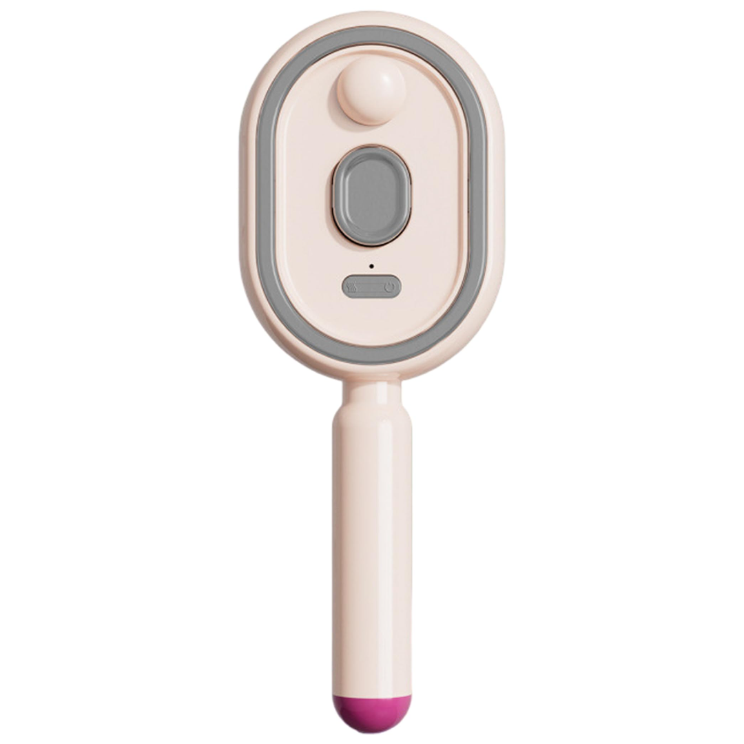 Electric hair brush with 10ml nano mist tank