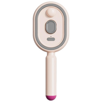 Electric hair brush with 10ml nano mist tank