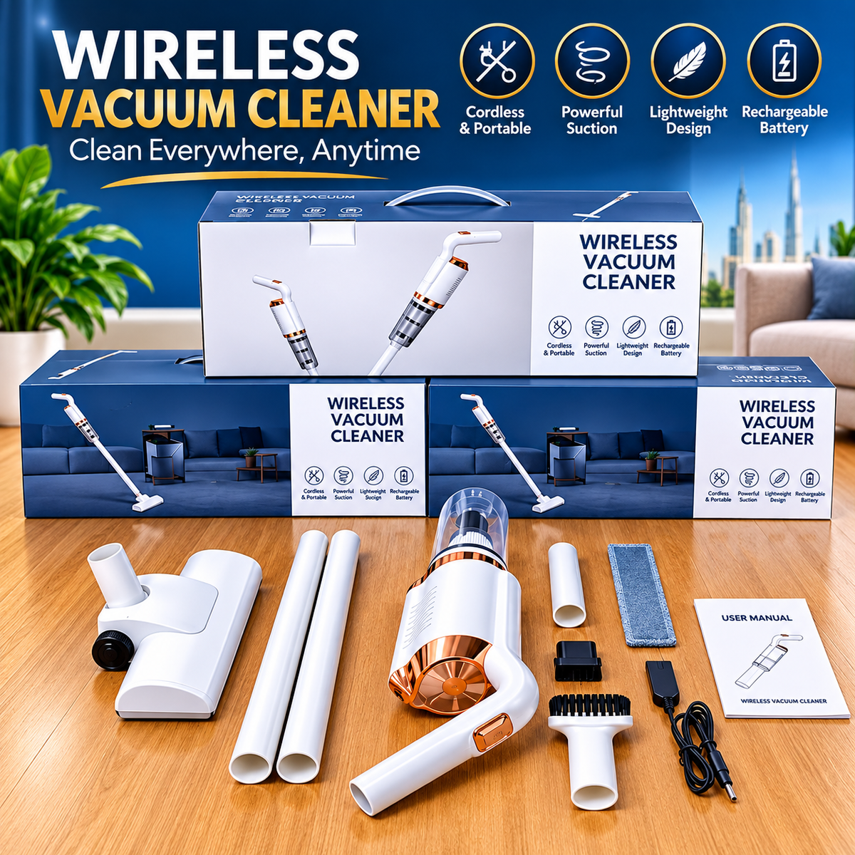 Handheld cordless vacuum cleaner