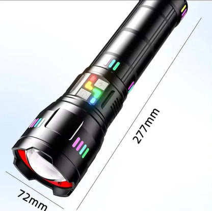 COBA 802 rechargeable LED flashlight 