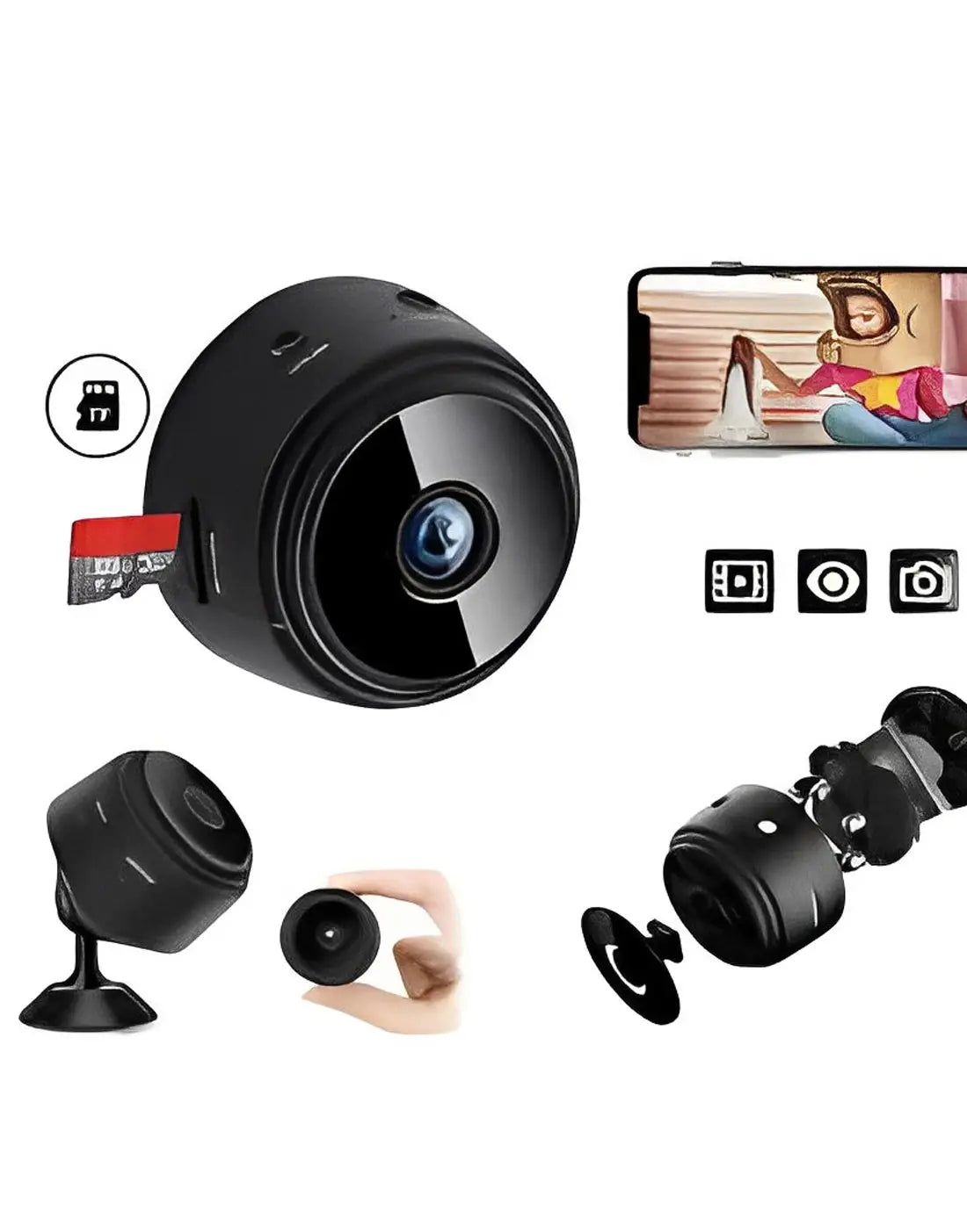 A9 Mini WiFi camera with night vision