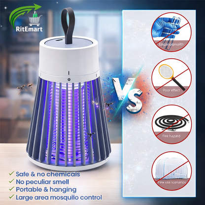 Uses an electric grid to eliminate insects.