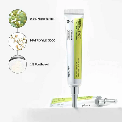Texture of Retinal Shot Tightening Booster Cream, if shown