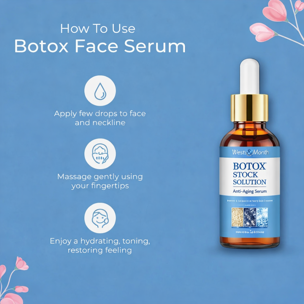 Anti-wrinkle face serum for smoother-looking skin