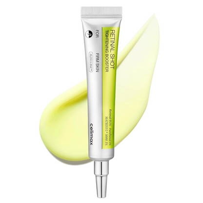 Retinal Shot Tightening Booster Cream packaging, if shown