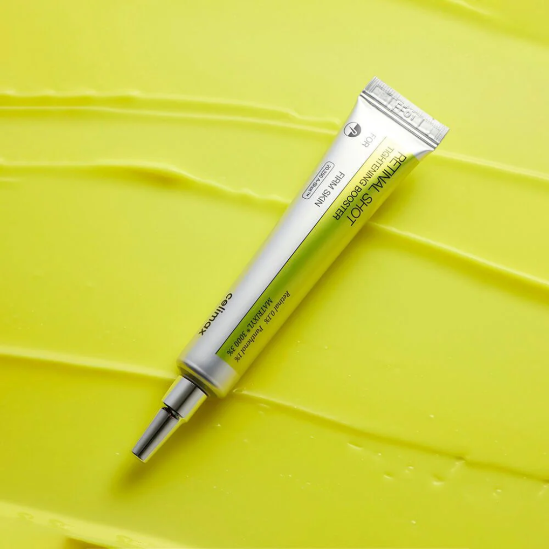 Retinal Shot facial moisturizer product, if shown