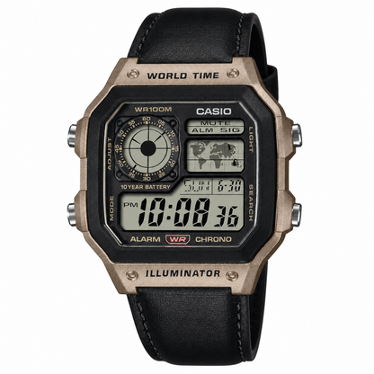 Casio AE-1200WHL-5AV World Time digital watch