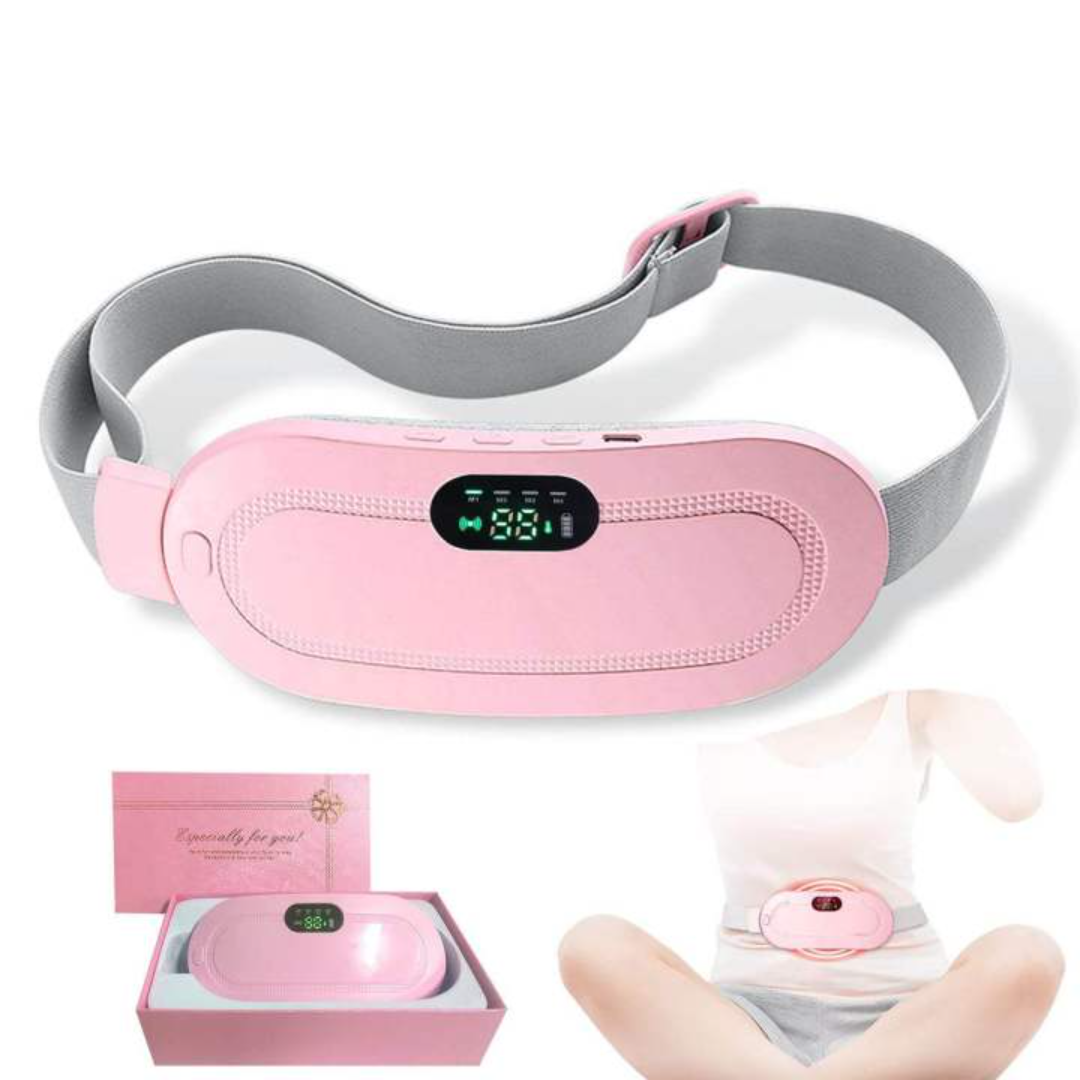 Electric heating belt with adjustable temperature controller