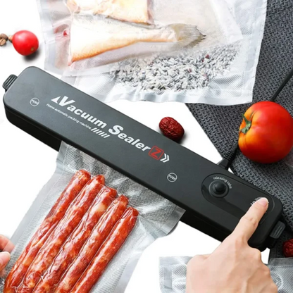 Automatic food vacuum sealer for kitchen storage