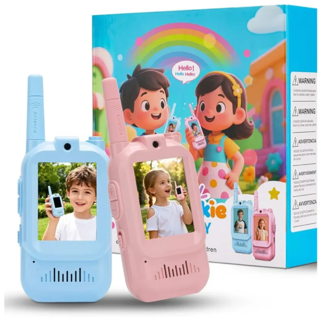 Kids video walkie talkie camera toy