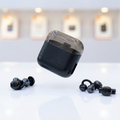 KY-66 wireless earbuds and charging case, if shown