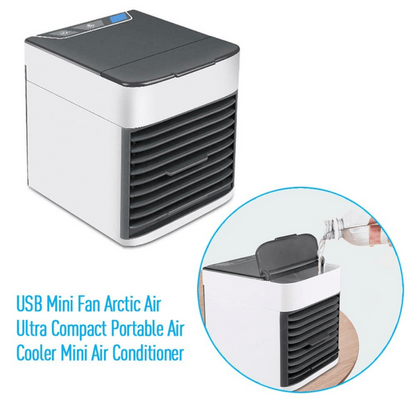 Mini USB air cooler for desk