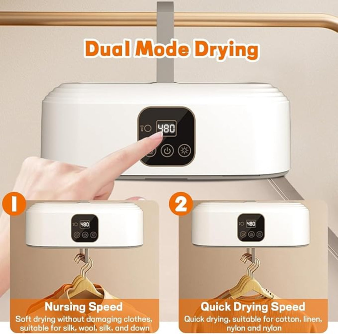 Portable clothes dryer for small spaces