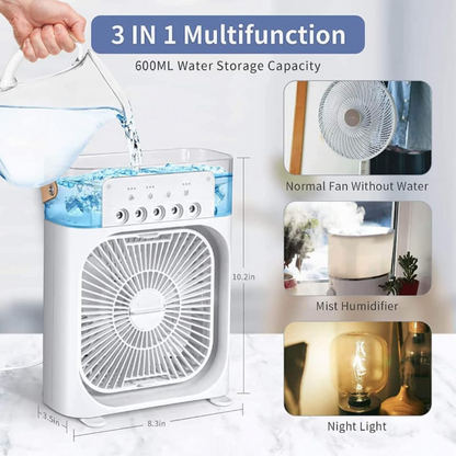Portable mini air cooler
