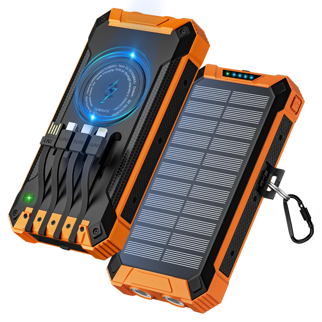 Portable solar power bank