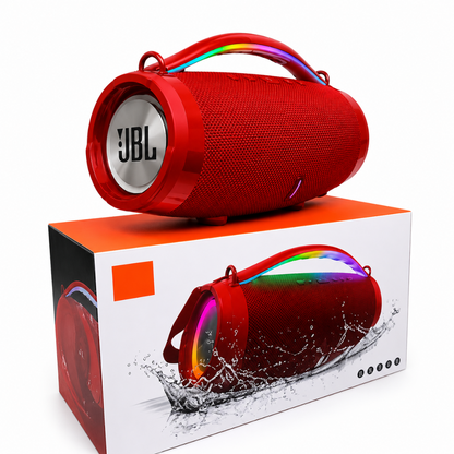 Booms Box 4 portable speaker with deep bass and wireless connectivity