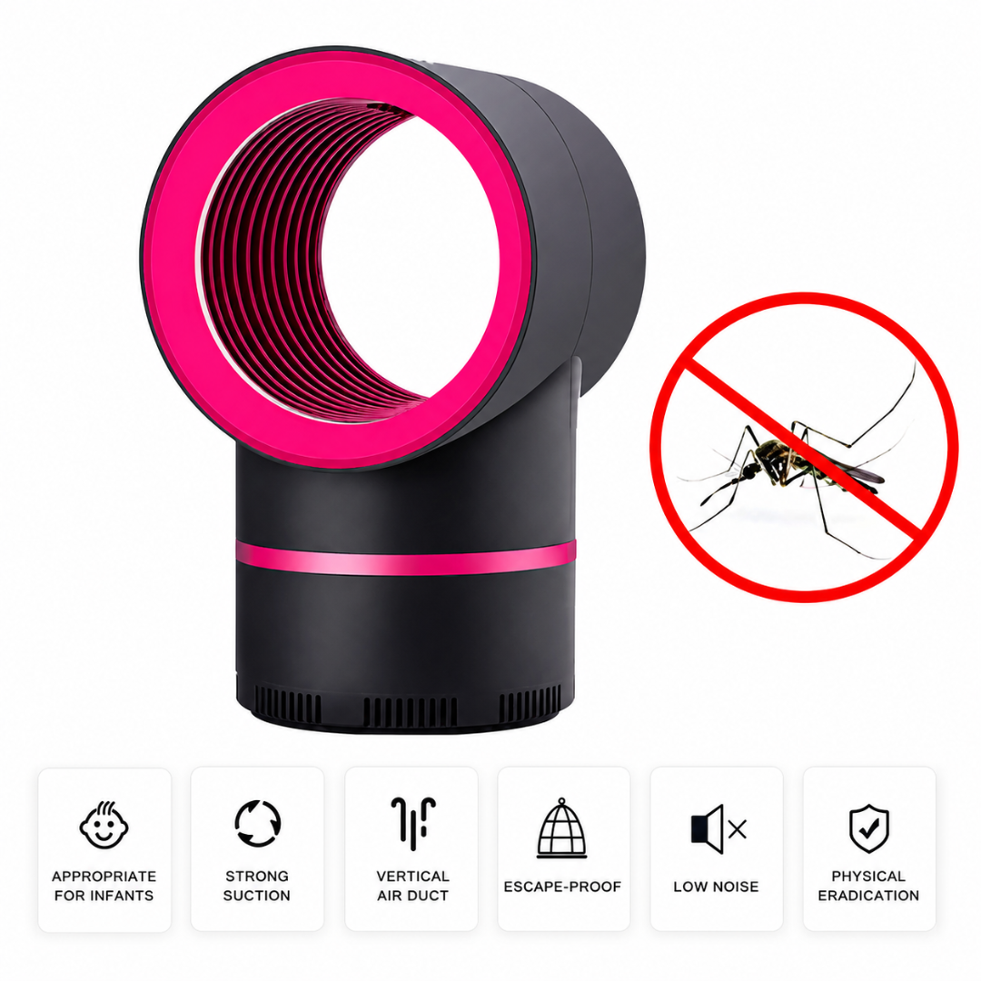 UV mosquito trap with built-in suction fan